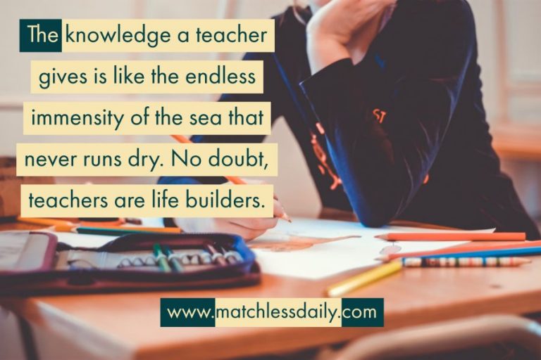 Top 100 You Are the Best Teacher Quotes - Matchless Daily