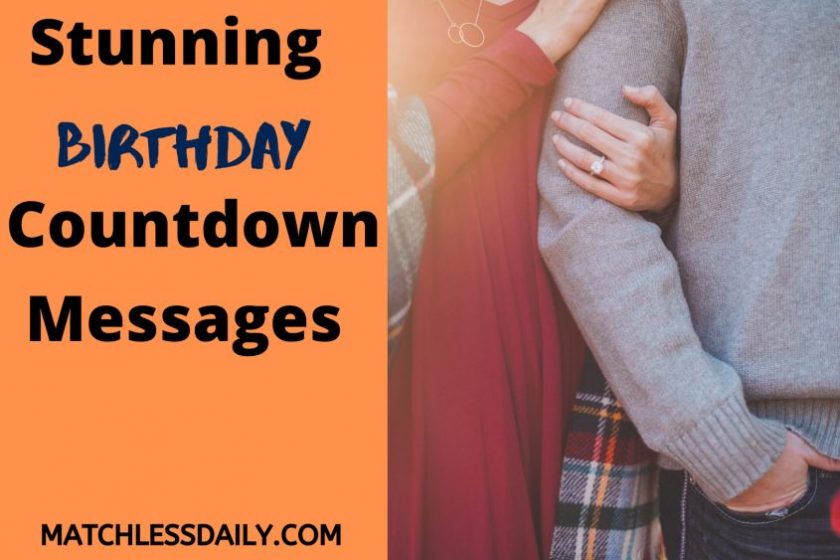 Birthday Countdown Messages