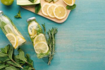 Drinking Lemon and Cucumber Water Everyday