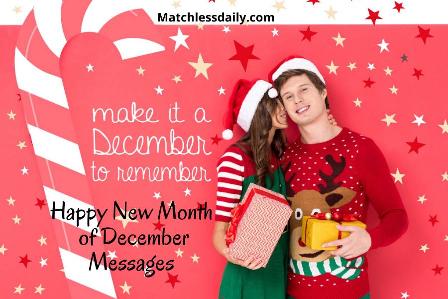 Happy New Month of December Messages, Wishes and Quotes